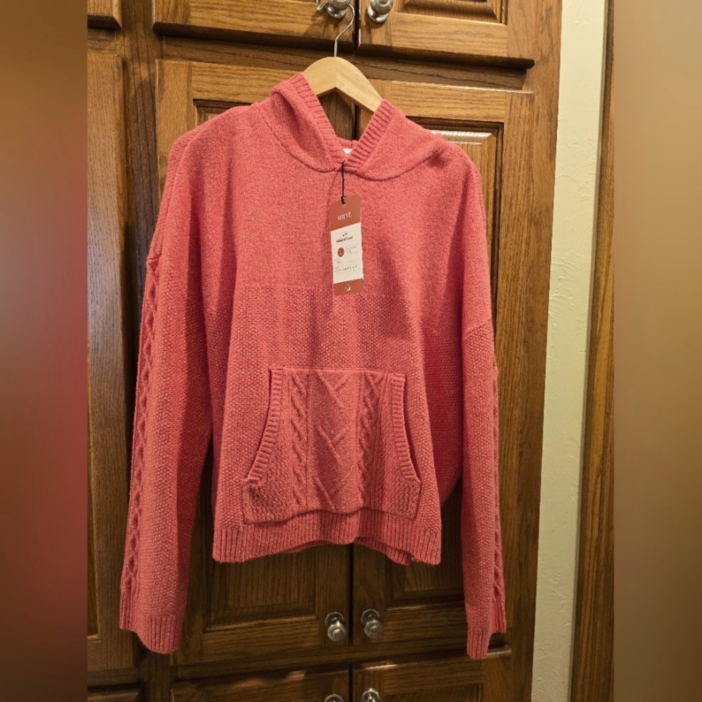 New Cabi sweater with hood